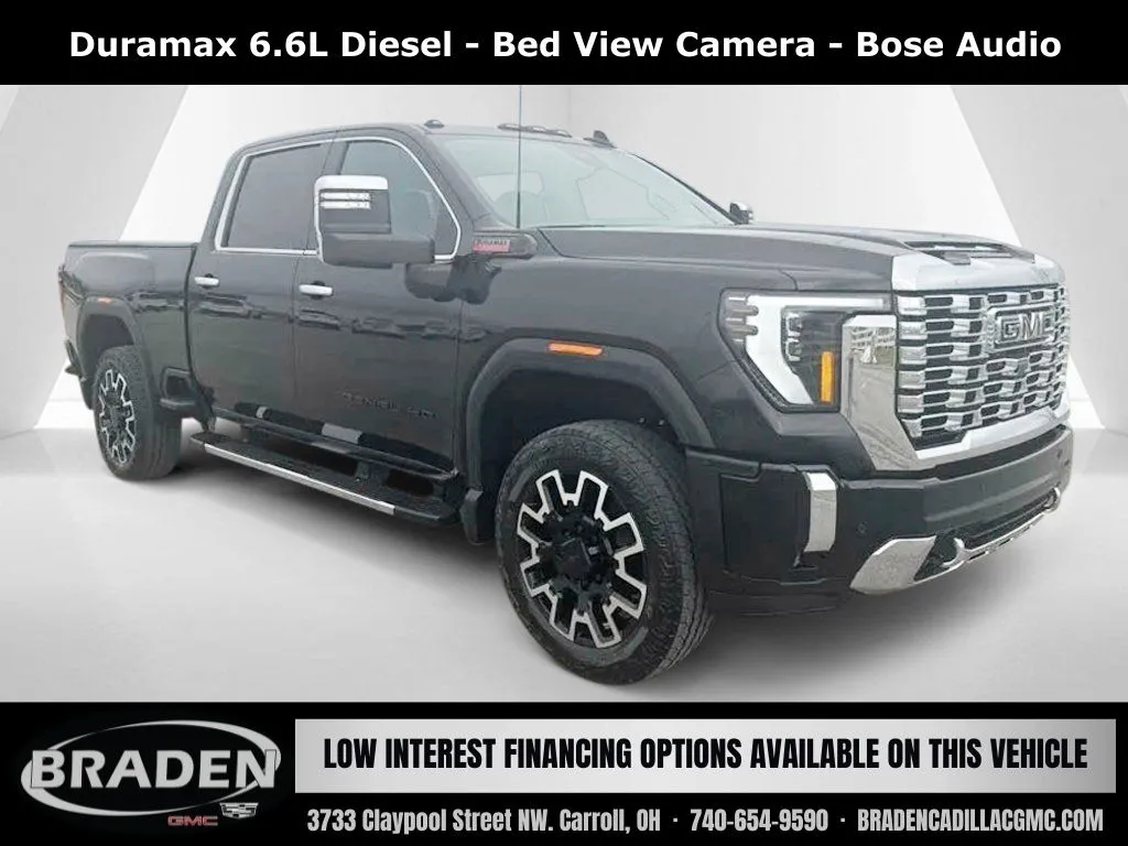 Black 2026 GMC Sierra 2500HD Denali for sale in Carroll, OH