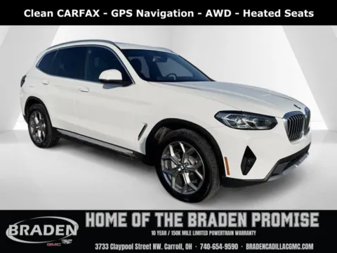 White 2024 BMW X3 xDrive30i for sale in Carroll, OH