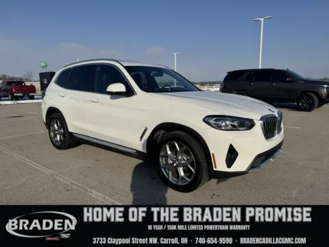 White 2024 BMW X3 xDrive30i for sale in Carroll, OH