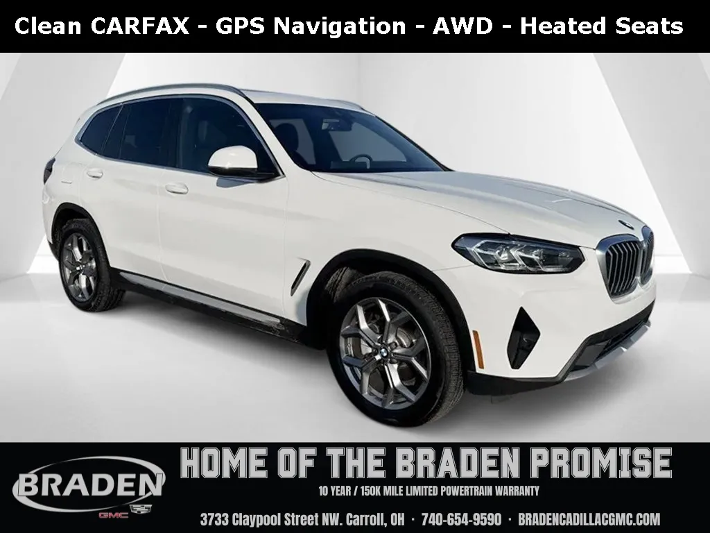 White 2024 BMW X3 xDrive30i for sale in Carroll, OH