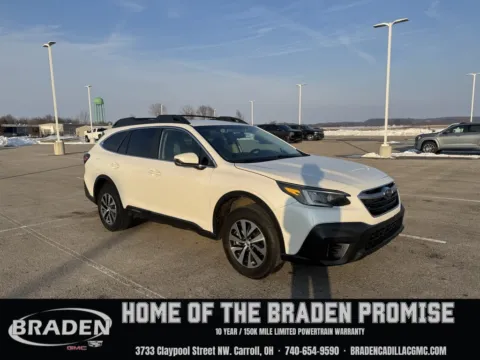 White 2022 Subaru Outback Premium for sale in Carroll, OH