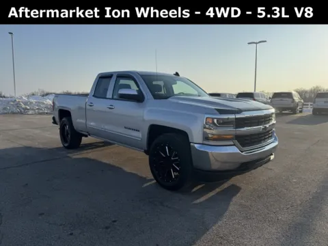 Silver 2018 Chevrolet Silverado 1500 LT for sale in Carroll, OH