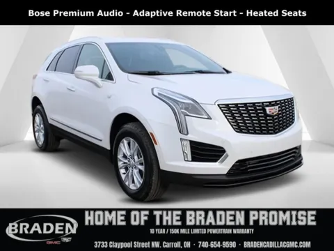 White 2025 Cadillac XT5 Luxury for sale in Carroll, OH