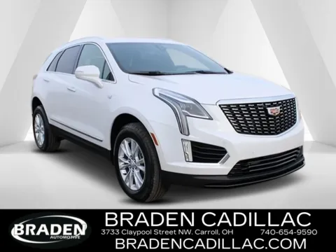 White 2025 Cadillac XT5 Luxury for sale in Carroll, OH