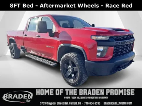Red 2020 Chevrolet Silverado 2500HD Work Truck for sale in Carroll, OH