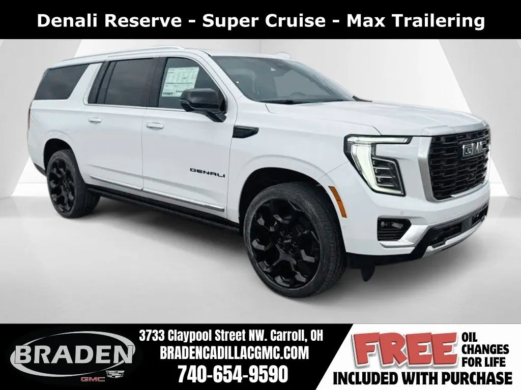 White 2026 GMC Yukon XL Denali for sale in Carroll, OH