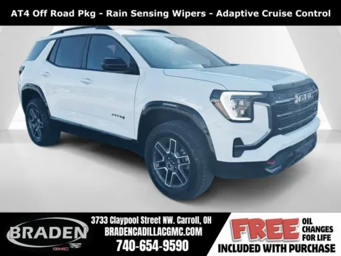 White 2026 GMC Terrain AT4 for sale in Carroll, OH