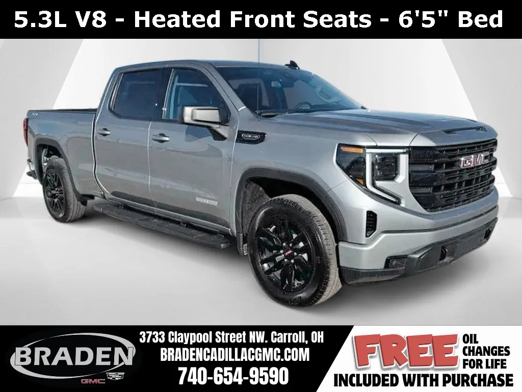Gray 2026 GMC Sierra 1500 Elevation for sale in Carroll, OH