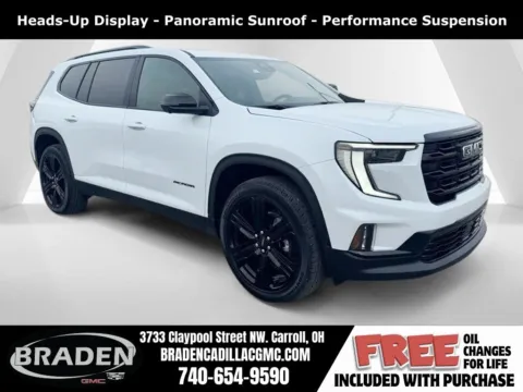 White 2026 GMC Acadia Elevation for sale in Carroll, OH