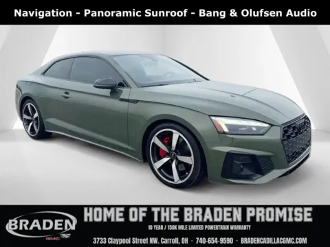 Green 2022 Audi A5 45 S line Premium Plus for sale in Carroll, OH