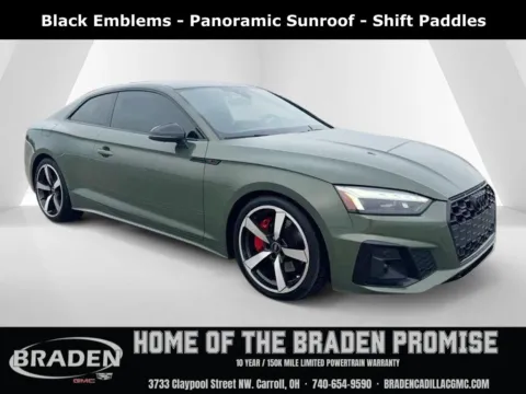Green 2022 Audi A5 45 S line Premium Plus for sale in Carroll, OH