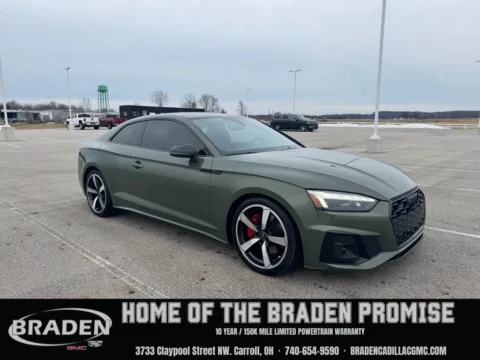 Green 2022 Audi A5 45 S line Premium Plus for sale in Carroll, OH