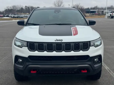 White 2024 Jeep Compass Trailhawk for sale in Carroll, OH