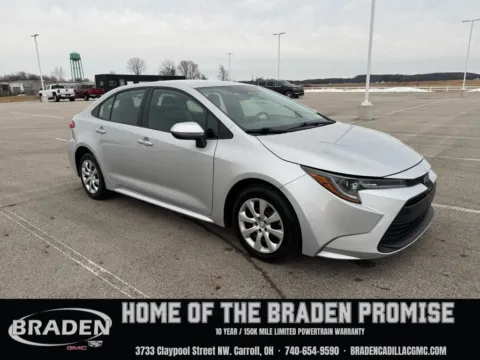 Red 2024 Toyota Corolla LE for sale in Carroll, OH