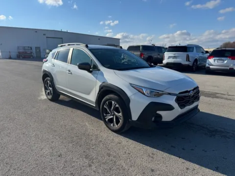 White 2024 Subaru Crosstrek Premium for sale in Carroll, OH