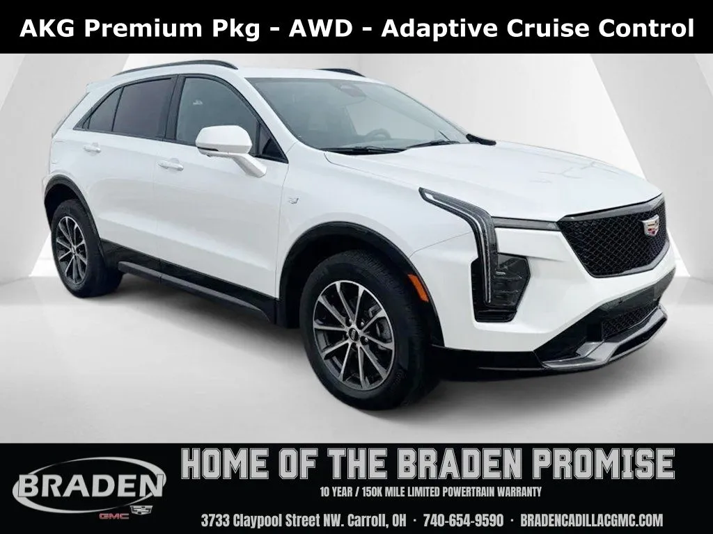 White 2025 Cadillac XT4 Sport for sale in Carroll, OH