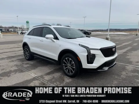 White 2025 Cadillac XT4 Sport for sale in Carroll, OH