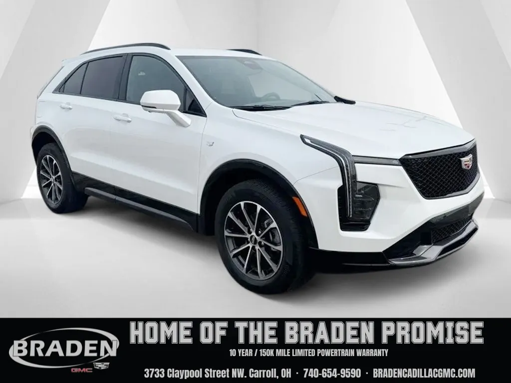 White 2025 Cadillac XT4 Sport for sale in Carroll, OH