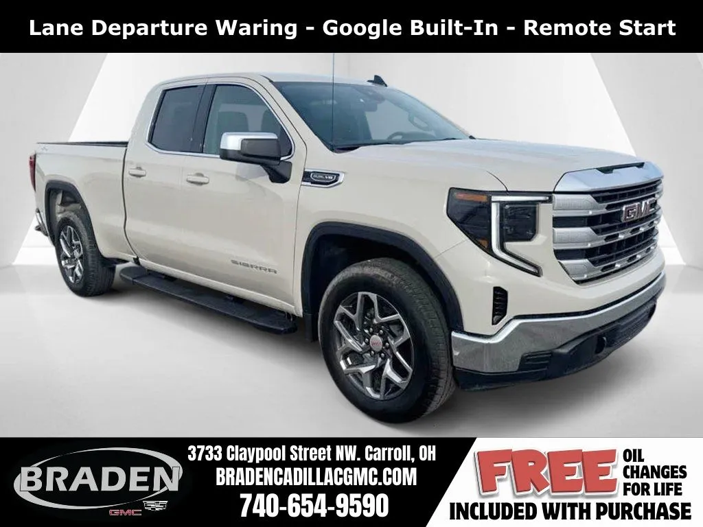 White 2026 GMC Sierra 1500 SLE for sale in Carroll, OH