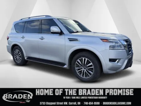 Silver 2023 Nissan Armada SL for sale in Carroll, OH