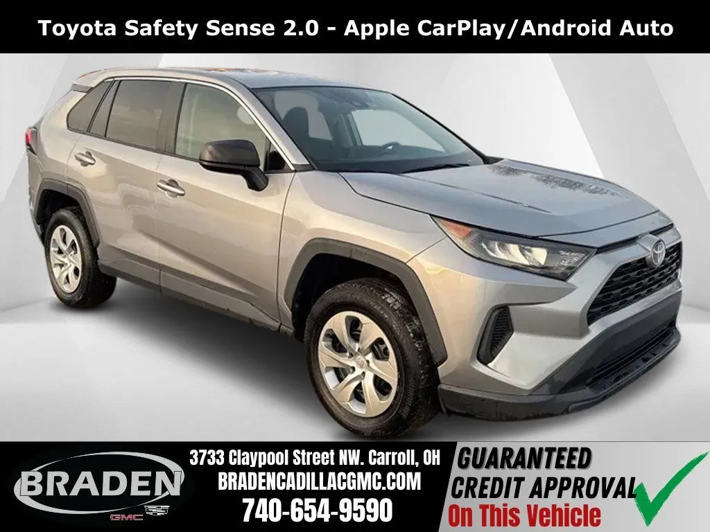 Silver 2022 Toyota RAV4 LE for sale in Carroll, OH