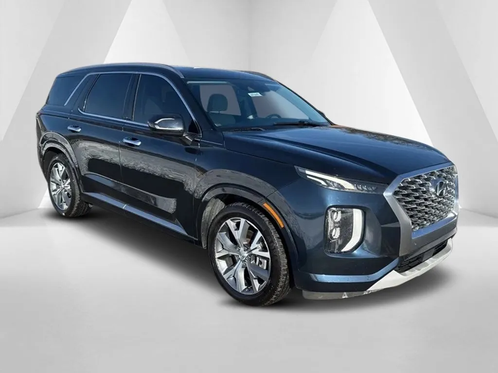 Blue 2021 Hyundai Palisade Limited for sale in Carroll, OH