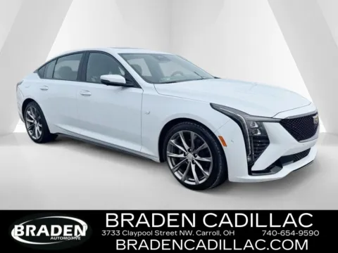 White 2026 Cadillac CT5 Sport for sale in Carroll, OH