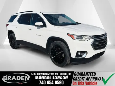 White 2020 Chevrolet Traverse LT for sale in Carroll, OH
