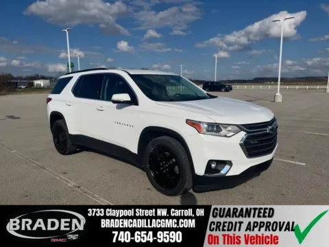 White 2020 Chevrolet Traverse LT for sale in Carroll, OH