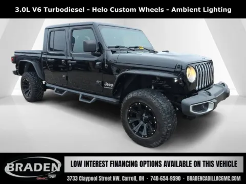 Black 2023 Jeep Gladiator Overland for sale in Carroll, OH