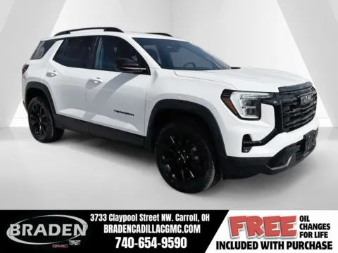 White 2026 GMC Terrain Elevation for sale in Carroll, OH