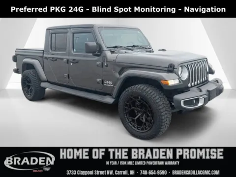 Gray 2021 Jeep Gladiator Overland for sale in Carroll, OH