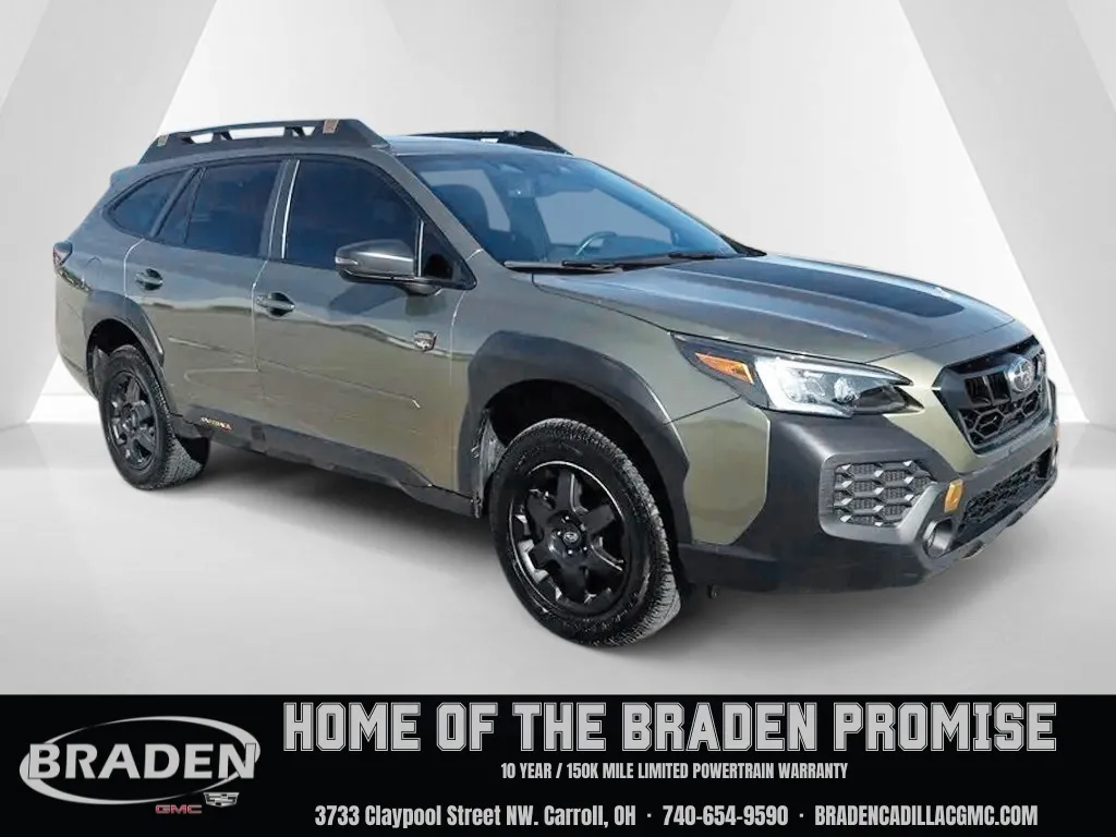 Green 2024 Subaru Outback Wilderness for sale in Carroll, OH