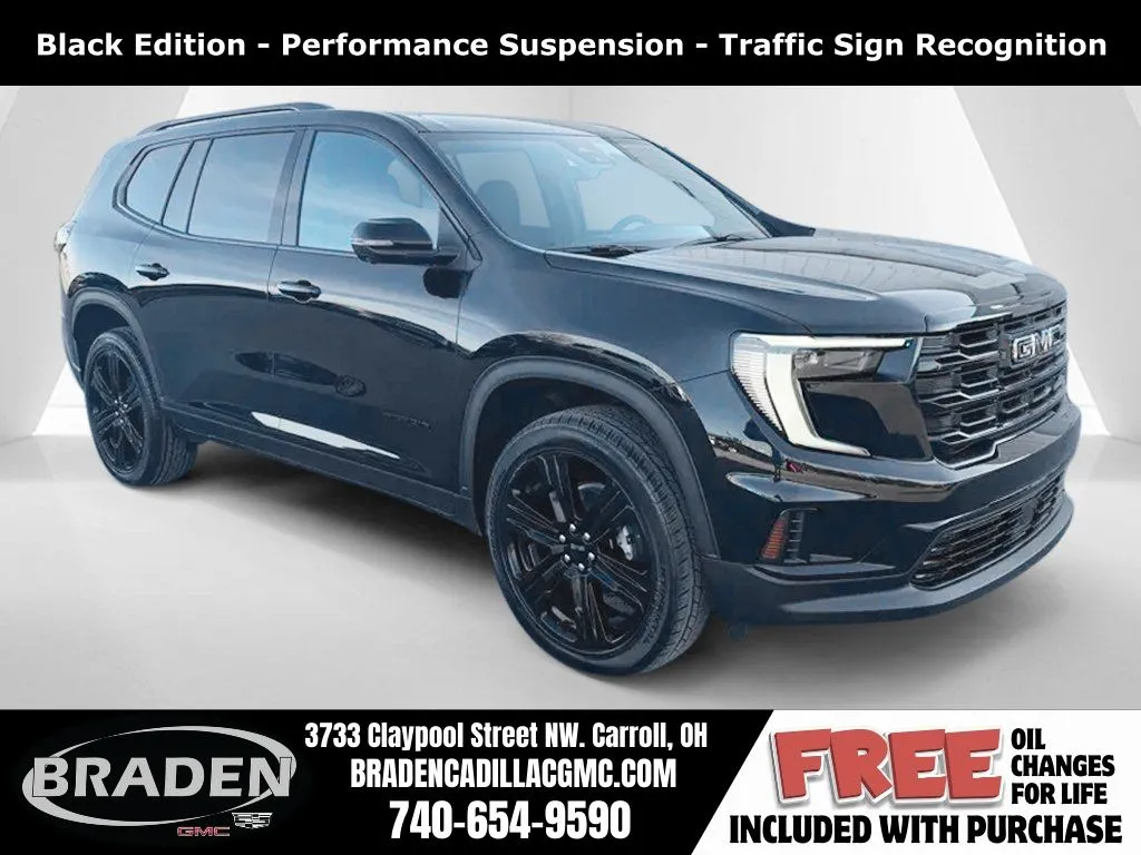 Black 2026 GMC Acadia Elevation for sale in Carroll, OH
