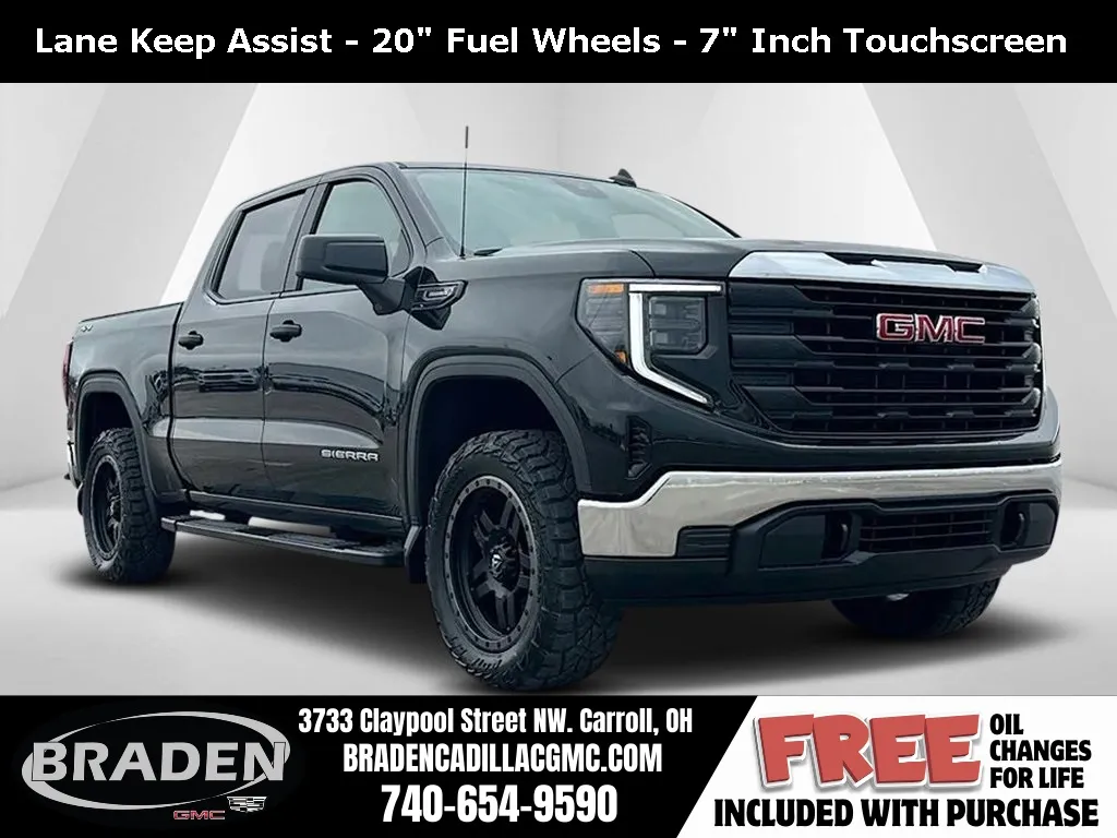 Black 2026 GMC Sierra 1500 Pro for sale in Carroll, OH