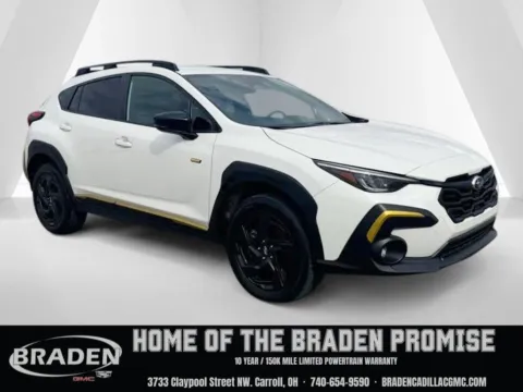 White 2024 Subaru Crosstrek Sport for sale in Carroll, OH