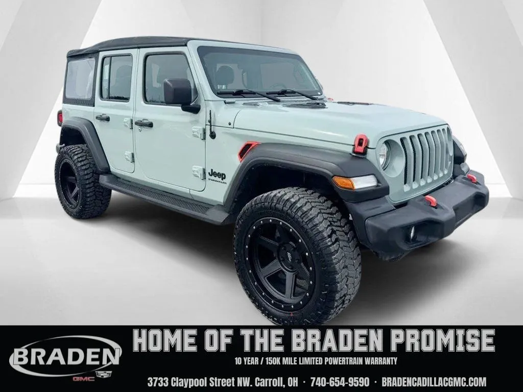 Gray 2023 Jeep Wrangler Sport for sale in Carroll, OH