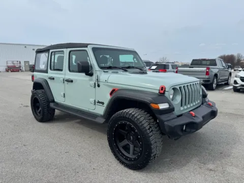 Gray 2023 Jeep Wrangler Sport for sale in Carroll, OH