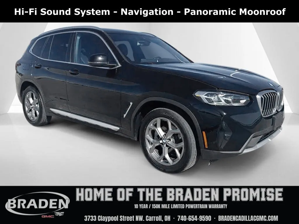 White 2024 BMW X3 xDrive30i for sale in Carroll, OH