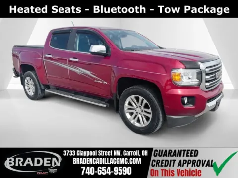 Red 2016 GMC Canyon SLT for sale in Carroll, OH