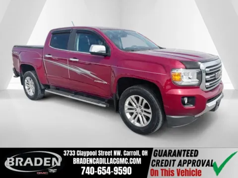 Red 2016 GMC Canyon SLT for sale in Carroll, OH