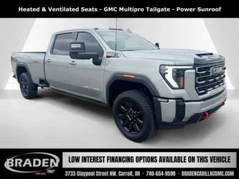 Gray 2026 GMC Sierra 2500HD AT4 for sale in Carroll, OH