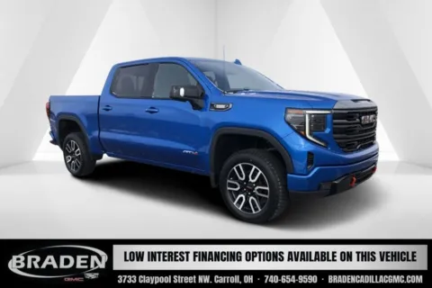 Blue 2022 GMC Sierra 1500 AT4 for sale in Carroll, OH