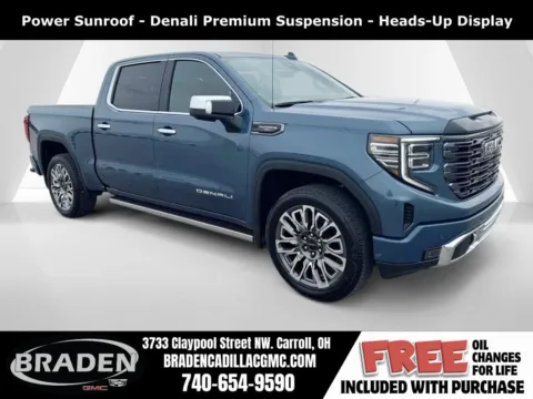 Blue 2026 GMC Sierra 1500 Denali Ultimate for sale in Carroll, OH