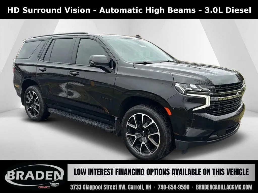 Red 2021 Chevrolet Tahoe RST for sale in Carroll, OH