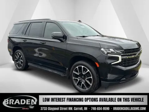 Red 2021 Chevrolet Tahoe RST for sale in Carroll, OH