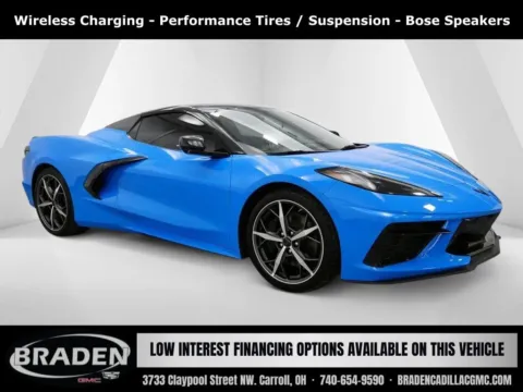 Blue 2023 Chevrolet Corvette Stingray for sale in Carroll, OH