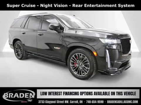Black 2023 Cadillac Escalade V-Series for sale in Carroll, OH