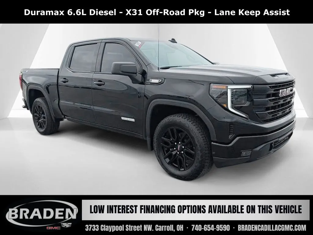 Black 2026 GMC Sierra 1500 Elevation for sale in Carroll, OH