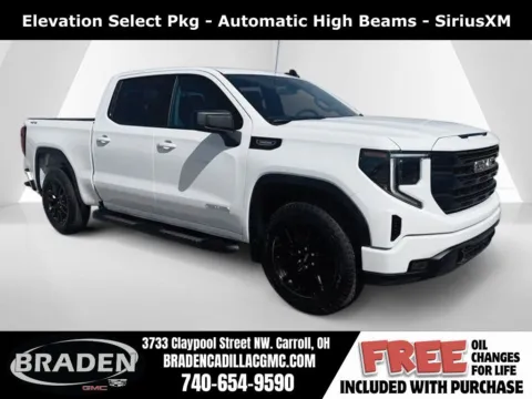 White 2026 GMC Sierra 1500 Elevation for sale in Carroll, OH